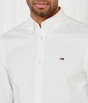 Рубашка мужская Tommy Jeans с логотипом, белый - фото 4