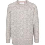 Джемпер с принтом Brunello Cucinelli, серый - фото 3