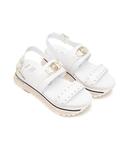 Кожаные сандалии макси чудо Liu Jo, белый - фото 3