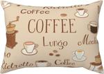 Pevtufa Наволочка с принтом Coffee Time, застежка конвертом Coffee Time - фото