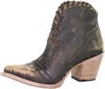 Corral Boots Ботильоны CORRAL черные плетеные Q5110 - фото