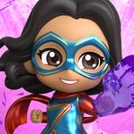 Фигурка Captain Marvel Cosb901 Chibi Hot Toys - фото 3