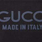 GUCCI Хлопковый клатч мужской черный - фото 9