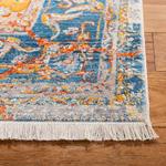 Ковер-дорожка SAFAVIEH, 67 x 366 см, Persian Collection, Blue & Multi, дизайн в стиле Oriental Distressed, не линяет и прост в уходе, идеален для помещений с высокой проходимостью в гостиной, спальне (VTP435B) - фото 4