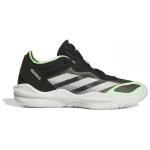 Adizero Select 2.0 Low Core Black Cloud White Green Spark Adidas, черно-зеленая - фото 2