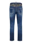 DSQUARED2 прямые джинсы, синий - фото 2