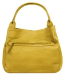 Шоппер X-Zone, натуральная кожа, желтый - фото 3