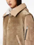 Дубленка Dexter с воротником AllSaints, бежевый - фото 5