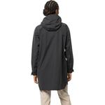 Пальто-парка женское 6350/ Фантом черный Jack Wolfskin - фото 3