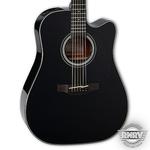 Акустическая гитара Takamine GD30CE Acoustic Electric Guitar - Black - фото