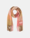 Клетчатый шарф Green Coast, розовый - фото 2