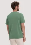 Плотная базовая футболка Hessnatur, Efeugrün - фото 3