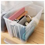 Коробка, прозрачная, 22 л SAMLA IKEA - фото 2