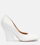 Кожаные лоферы Dries Van Noten, White - фото 4