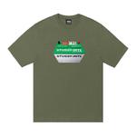 Футболка Stussy Battery Tee, Olive - фото