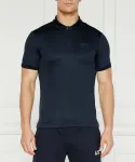 Футболка поло Slim fit Ea7, синий - фото
