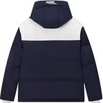 Пуховик унисекс темно-синий - 00DU Skechers - фото 2