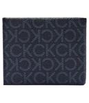 Кошелек мужской Calvin Klein с принтом, черный - фото 2