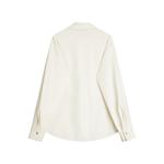 ELLE Рубашка Women's Ecru Lapel Moderate - фото 3