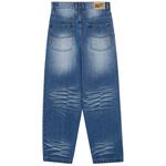 Джинсы унисекс MIND ERROR, синий - фото 4