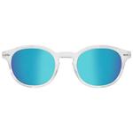 Солнцезащитные очки тротуарные блестящие прозрачные синие зеркала Cebe - фото 2