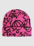 Шапка A.LAB Knock Out Beanie, phlox pink - фото