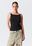 Топ Weekday Top, Black - фото