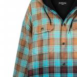 Женская рубашка Balenciaga, синий/коричневый - фото 6