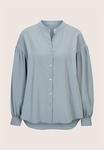 Блуза MADELEINE Button-down blouse, Smoky Blue/Light Blue - фото 6