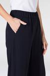 Тканевые брюки MAC Wide leg Pants CHIARA, темно-синий - фото 2