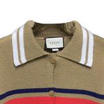 GUCCI Свитер мужской хаки - фото 9