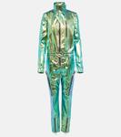 Переливающийся облегающий комбинезон Rick Owens, Iridescent - фото