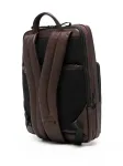 Рюкзак с логотипом Piquadro, коричневый - фото 3