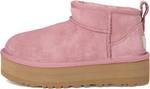 Ботинки UGG Kids Classic Ultra Mini Platform, цвет Pink Dawn - фото 4