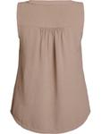 Топ Zizzi Mfikka, светло-коричневый - фото 3