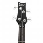 Басс гитара Glarry Black GIB Electric Bass Guitar Full Size 4 String - фото 4