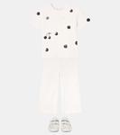 Джинсы-клеш Gersande Bonpoint, Ivoire - фото 2