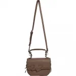 Сумка Pepe Jeans Amber Script handbag, коричневый - фото 2