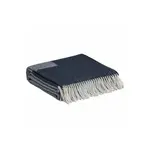 Плед Пледы LOGO THROW, упаковка 1 шт. Gant, синий - фото