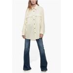 Белая шерстяная рубашка Darkpark, White - фото 4