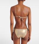 Бикини топ Via Jade Swim, Gold Gloss - фото 3