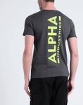 Футболка Alpha Industries, серый - фото 3