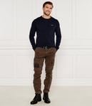 Шерстяной свитер Regular fit Aeronautica Militare, синий - фото 2