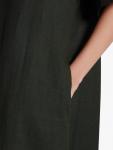 Льняное макси-платье Mina ASCENO, Dark Green - фото 6