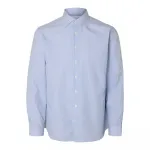 Рубашка Selected Lux Slim Fit, синий - фото 3