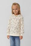 Худи s.Oliver Hoodie, Helles Beige/Multi-Coloured - фото 2