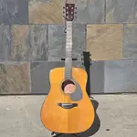 Акустическая электрогитара Yamaha Red Label FGX5 Natural - фото 3