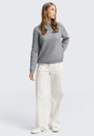Джемпер TOM TAILOR DENIM Jumper, Cement Grey Mélange/Grey - фото 2