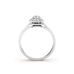 Кольцо Van Cleef & Arpels Icône 0.30 ct EVVS2, платина, бриллиант - фото 3