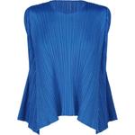 Топ Mc October PLEATS PLEASE ISSEY MIYAKE, синий - фото